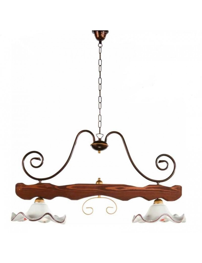 PrezziForti.it | bilanciere legno noce ferro ruggine diffusore ceramica per cucina ondaluce s02ruggine2016