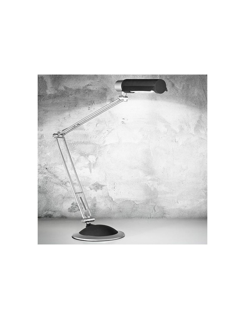 PrezziForti.it | lampada tavolo orientabile plastica nero per scrivania ufficio perenz 4118 n