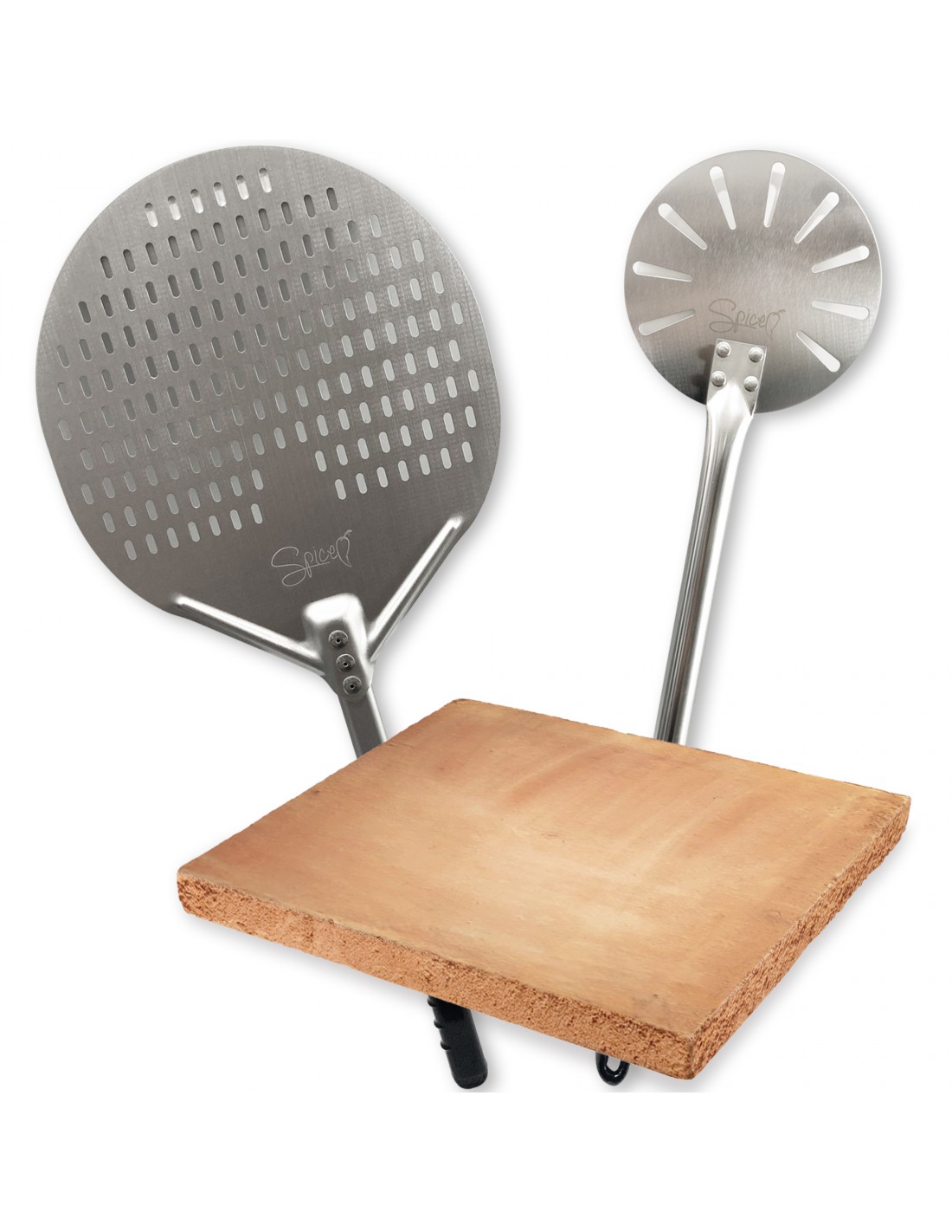 PrezziForti.it | set biscotto di casapulla 40 cm pala 35 cm palino inox 18 cm